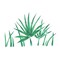 Large Jungle Grass Wall Stencil | 2854B by Designer Stencils | Outdoor Stencils |